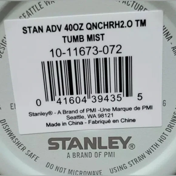 STANLEY | FlowState Quencher H2.0 Tumbler / 40oz / Color: Mist / light Green - Picture 5 of 9